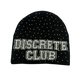 Discrete Club Rhinestone Beanies